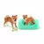 Farm World - Mère et chiot Shiba Inu