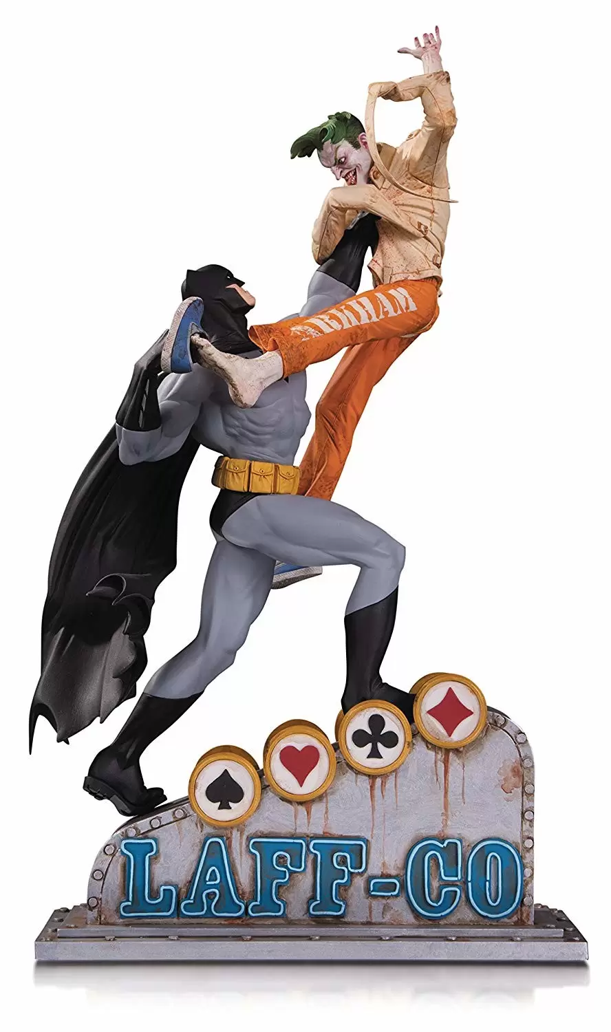 DC Collectibles Statues - Batman Vs Joker - Laff Co. Battle