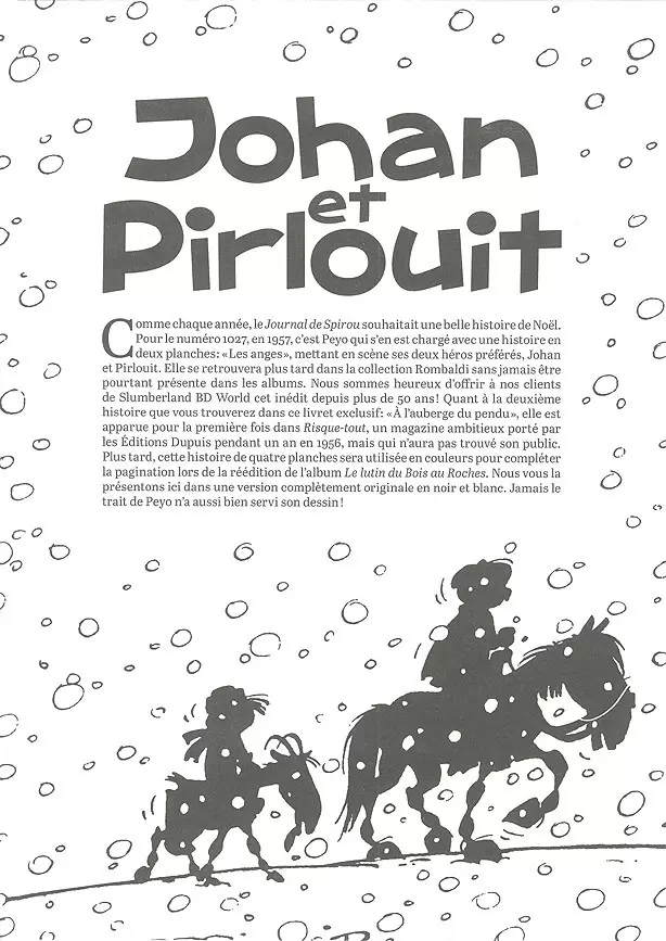 Johan et Pirlouit - Les anges / A l\'auberge du pendu