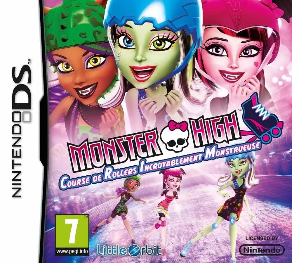 Jeux Nintendo DS - Monster High : Course De Rollers Incroyablement Monstrueuse