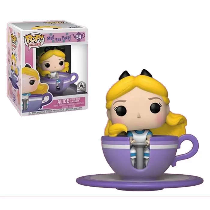 POP! Rides - Alice in Wonderland - Alice at The Mad Tea Party