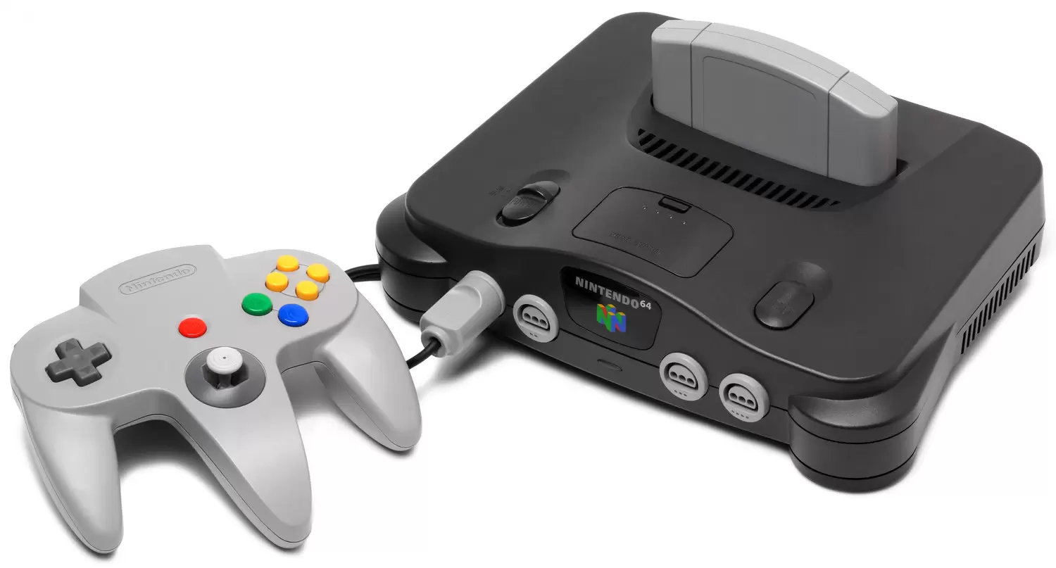 Nintendo 64 Stuff - Nintendo 64 Charcoal (Normal Version)
