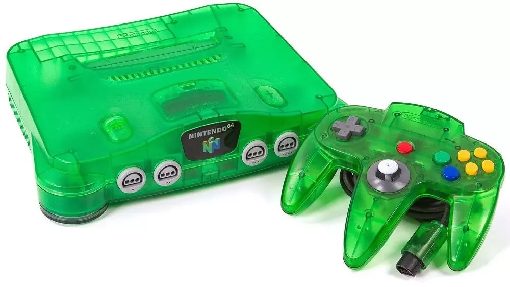 Nintendo 64 Stuff - Nintendo 64 Jungle Green Edition