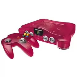Nintendo 64 Watermelon Red