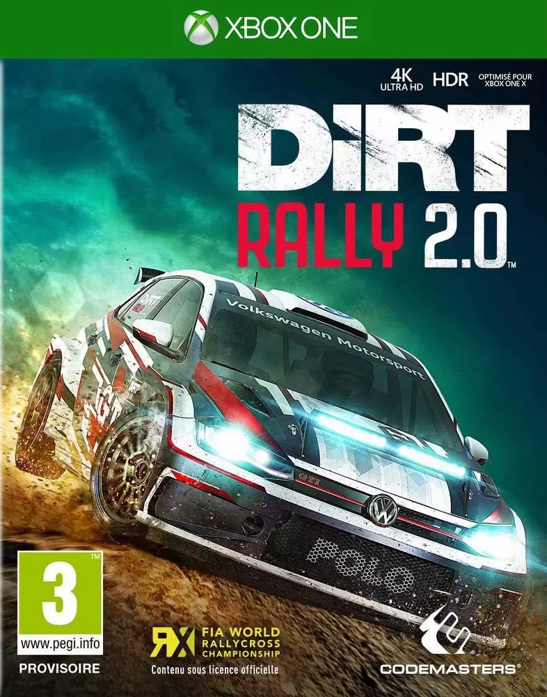 XBOX One Games - DiRT Rally 2.0 - Day One Edition