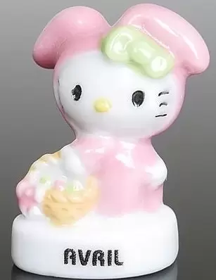 Fèves - Une Année avec Hello Kitty - Avril