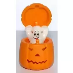  Ghost in pumpkin