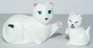 Animaux et leur petit - 1996 - Chat et chaton
