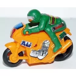 Orange Motorbike