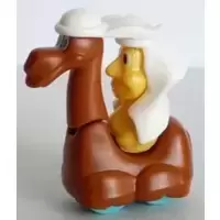 Cavalier sur chameau