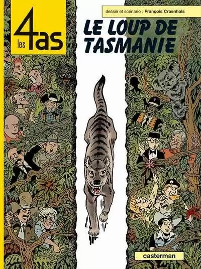 Les 4 as - Le loup de Tasmanie