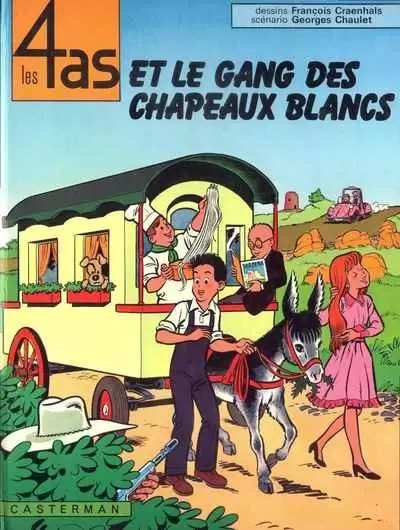 Les 4 as - Les 4 as et le gang des chapeaux blancs