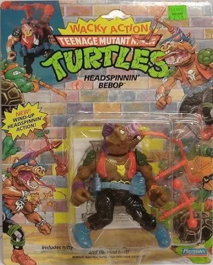 Vintage Teenage Mutant Ninja Turtles (TMNT) - Headspinnin’ Bebop