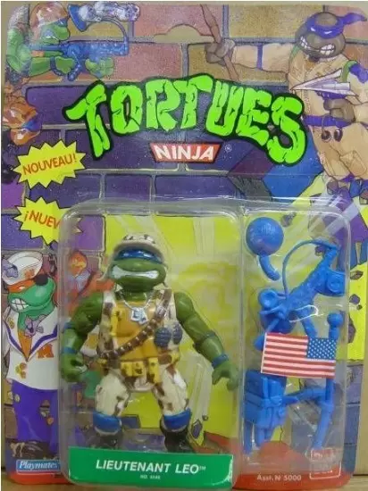 Vintage Teenage Mutant Ninja Turtles (TMNT) - Lieutenant Leo