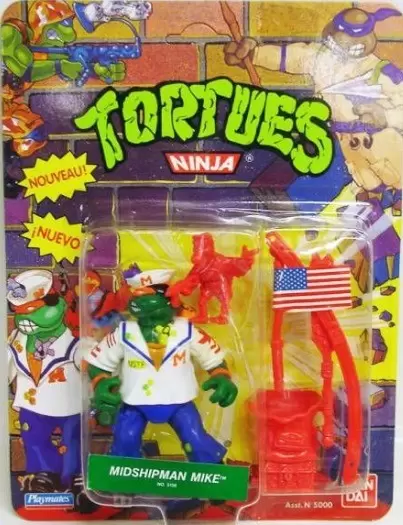 Vintage Teenage Mutant Ninja Turtles (TMNT) - Midshipman Mike
