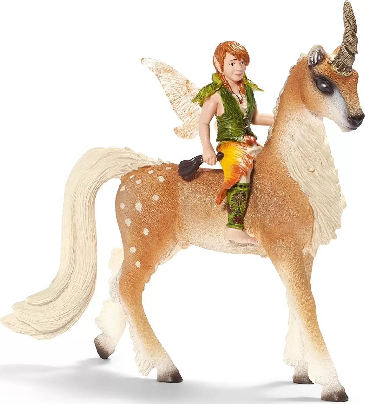 Bayala - Elfe sur une licorne homme
