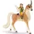 Elfe sur une licorne homme