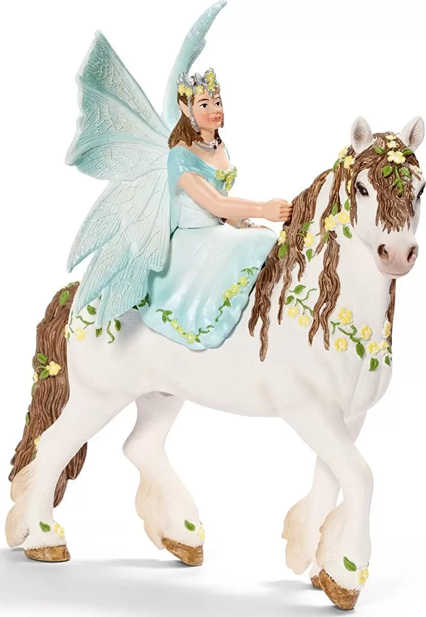 schleich® Figurine fée Feya et licorne ailée 70568