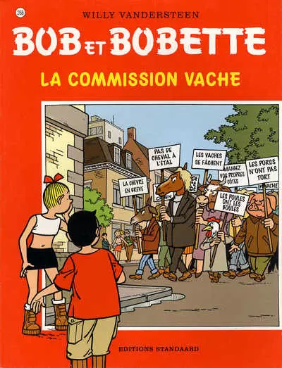 Bob et Bobette - La commission vache