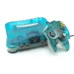 Nintendo 64 Clear Blue/White