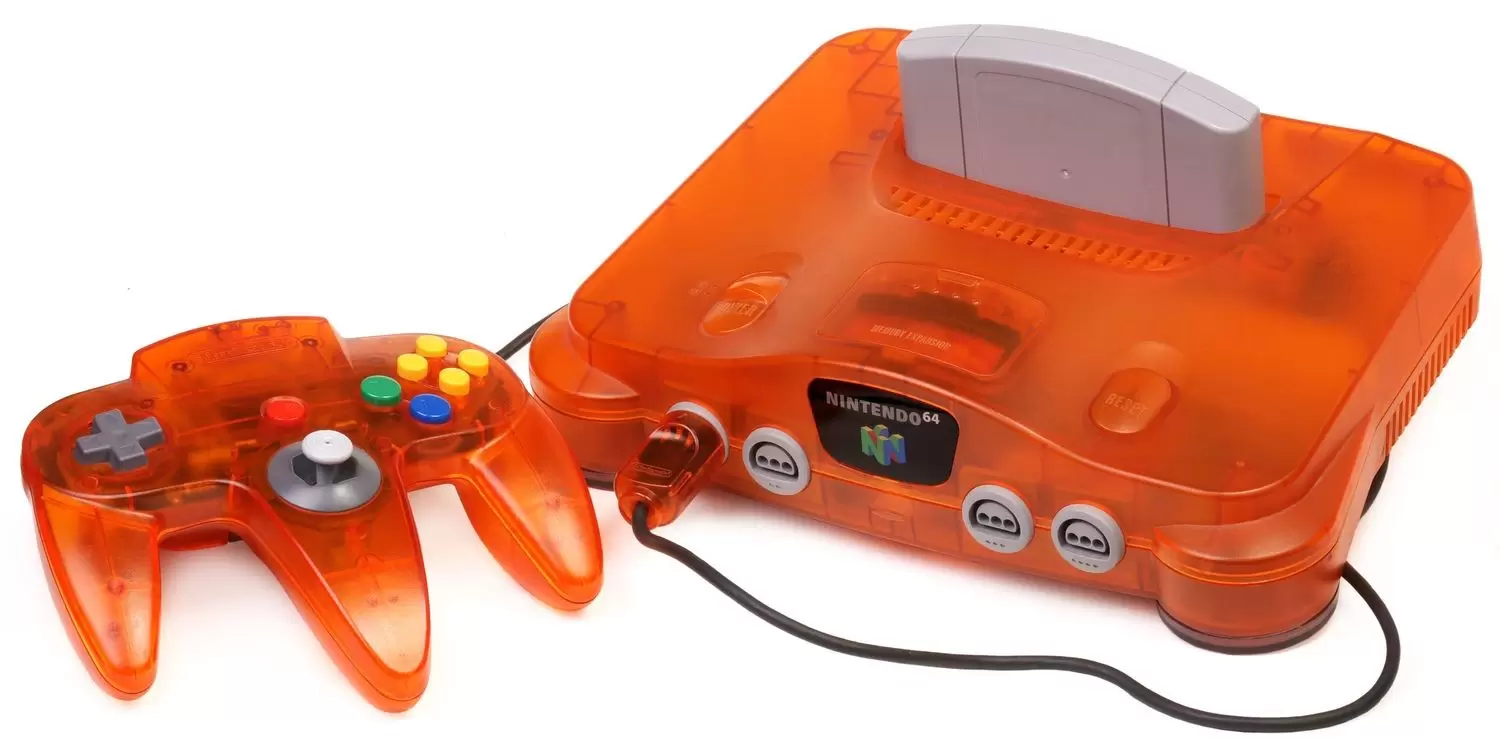 Nintendo 64 Stuff - Nintendo 64 Fire Orange
