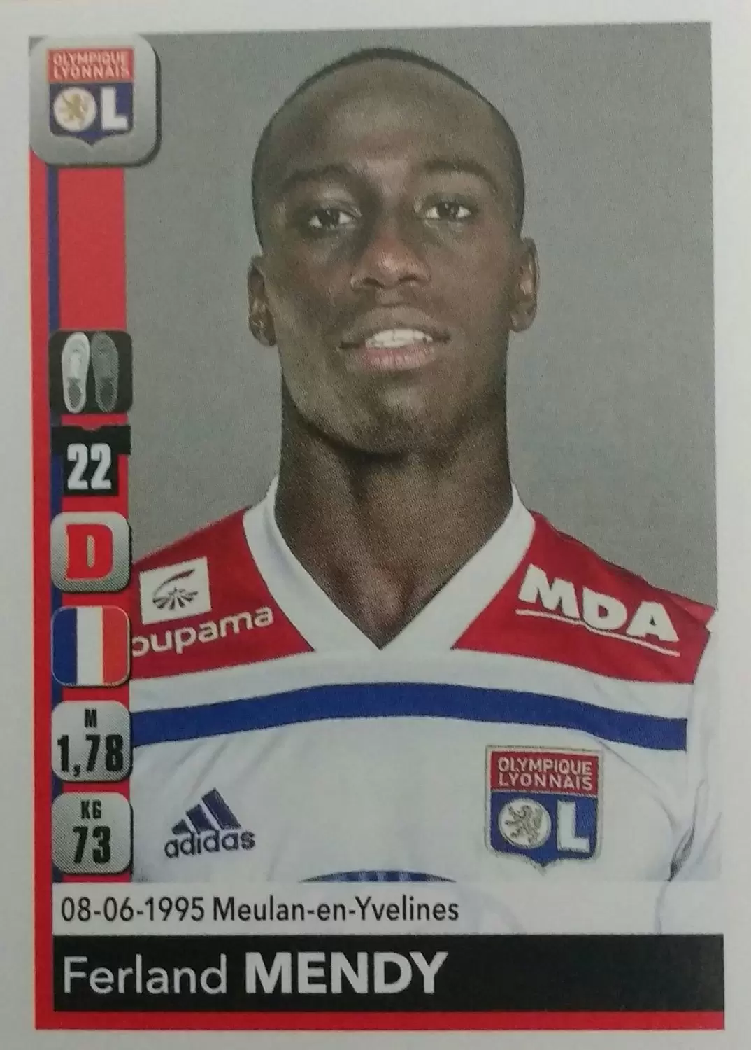 Championnat de France 2018-2019 - Ferland Mendy - Olympique Lyonnais