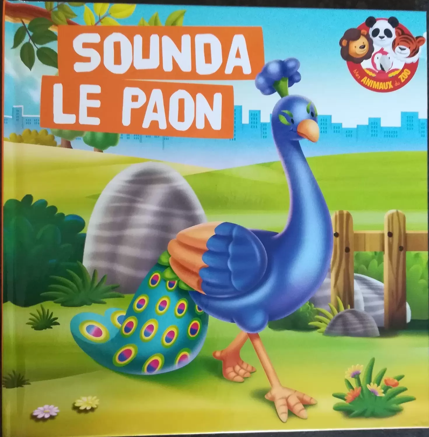 Mes animaux du Zoo - Sounda Le Paon
