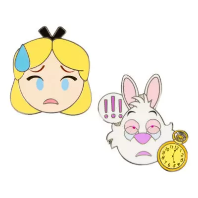 Disney - Pins Open Edition - Disneyland Paris Pin\'s Emoji Alice au Pays des Merveilles