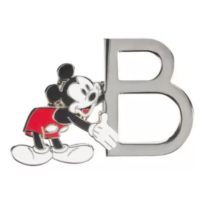 Mickey Alphabet (Disneyland Paris) - Disneyland Paris Pin\'s lettre B Mickey Mouse