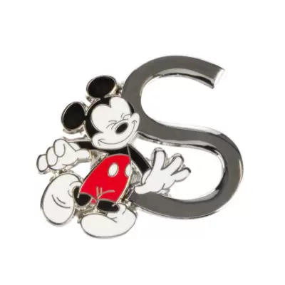 Mickey Alphabet (Disneyland Paris) - Disneyland Paris Pin\'s lettre S Mickey Mouse