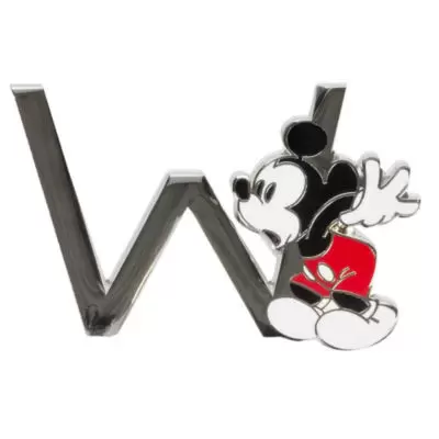 Mickey Alphabet (Disneyland Paris) - Disneyland Paris Pin\'s letter W Mickey Mouse