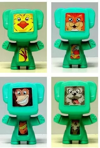 Kinder Joy - Robots - 2013 - Robot Vert