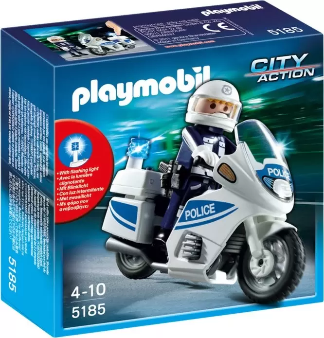 Police Playmobil - Police Motorcycle