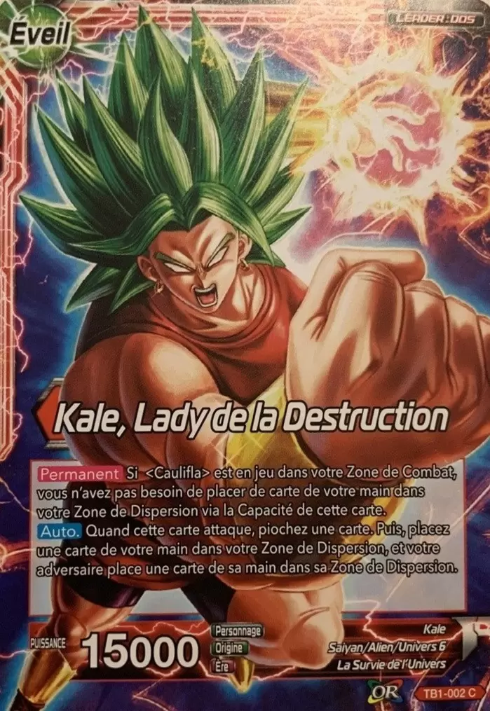 The Tournament of Power [TB1] - Kale / Kale, Lady de la Destruction (Foil)