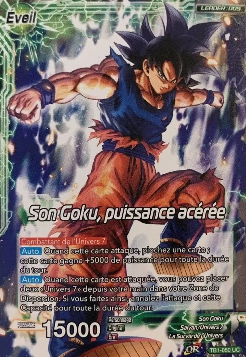 The Tournament of Power [TB1] - Son Goku / Son Goku, puissance acérée (Foil)