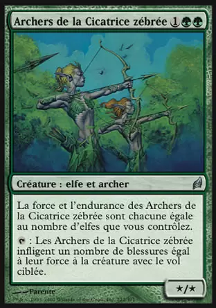 Lorwyn - Archers de la Cicatrice zébrée
