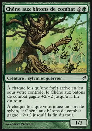 Lorwyn - Chêne aux bâtons de combat