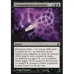 Commandement profane