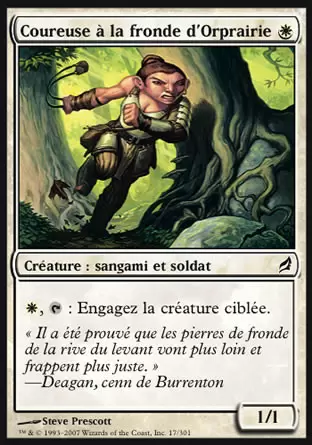 Lorwyn - Coureuse à la fronde d\'Orprairie