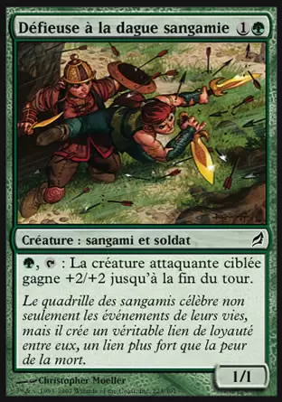 Lorwyn - Défieuse à la dague sangamie