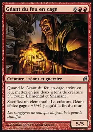 Lorwyn - Géant du feu en cage