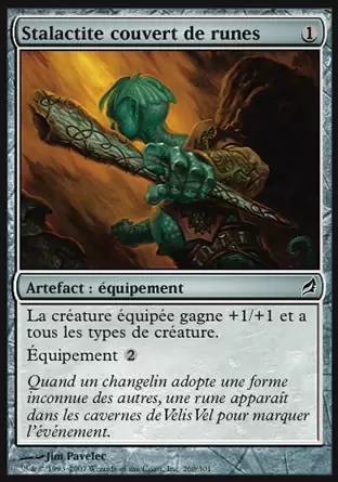 Lorwyn - Stalactite couvert de runes