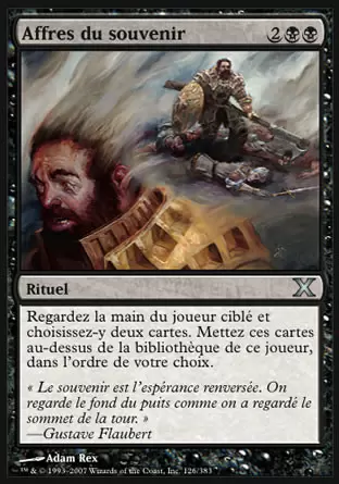 10ème Edition - Affres du souvenir