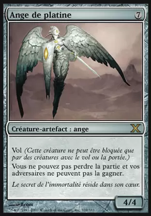 10ème Edition - Ange de platine