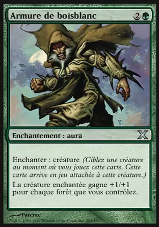 10ème Edition - Armure de boisblanc