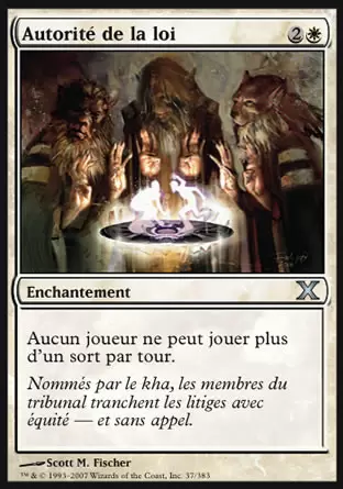 10ème Edition - Autorité de la loi