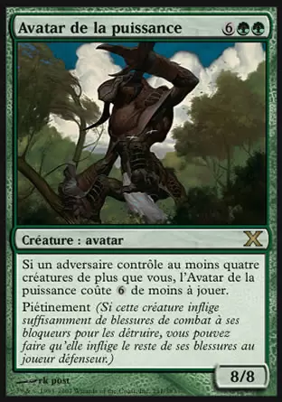 10ème Edition - Avatar de la puissance