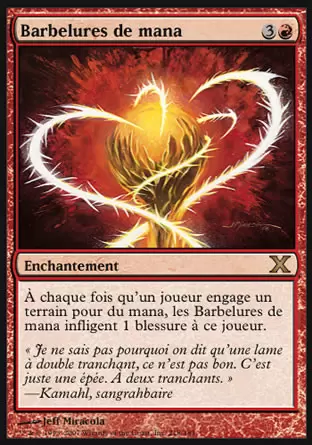 10ème Edition - Barbelures de mana