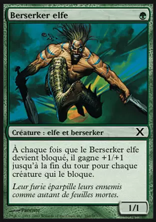 10ème Edition - Berserker elfe
