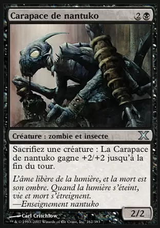 10ème Edition - Carapace de nantuko